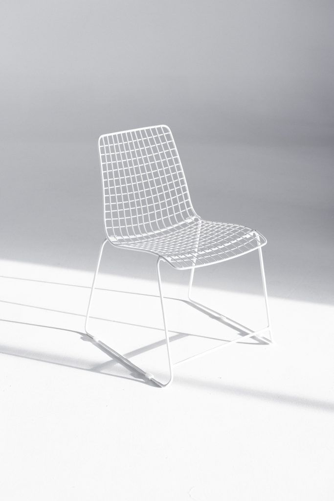 Rhombus wire dining chair bunnings hot sale